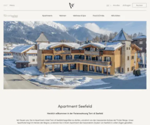 Appartement-Torri-Seefeld.com(Torri di Seefeld) Screenshot