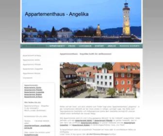 Appartementhaus-Angelika.de(Unser Appartementhaus) Screenshot