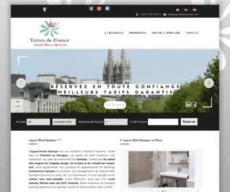 Apparthotel-Quimper.com(Appart Hôtel Quimper Centre) Screenshot