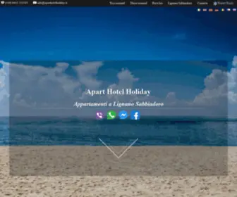 Apparthotelholiday.it(Apart Hotel Holiday) Screenshot