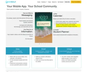 Appazur.com(Appazur Solutions for Education) Screenshot