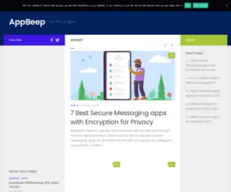 Appbeep.com(The Wiki Of Apps) Screenshot