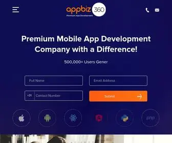 Appbiz360.com(Top Mobile App Development Company India & USA) Screenshot