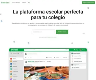 Appblended.com(Plataforma Escolar) Screenshot