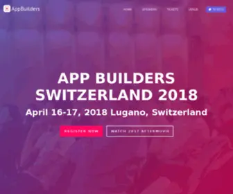 Appbuilders.ch(App Builders 2020) Screenshot