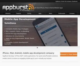 Appburst.com(Mobile App Development Company) Screenshot