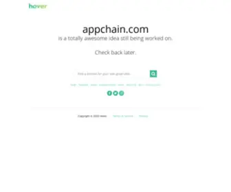 Appchain.com(appchain) Screenshot