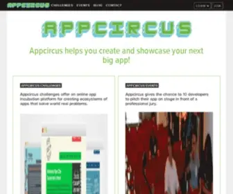 Appcircus.com(AppCircus AppCircus the open global app showcase platform) Screenshot