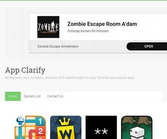 Appclarify.com(All the hints) Screenshot