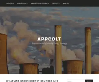 Appcolt.com(Environmentally Friendly Energy Strategy) Screenshot