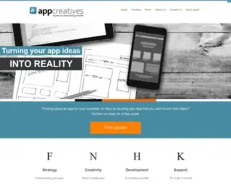 Appcreatives.co.uk(IPhone applications) Screenshot