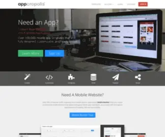 Appcropolis.com(Unlimited, On-Demand web and marketing services) Screenshot