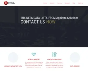 Appdatasolutions.com(AppData Solutions) Screenshot