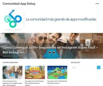 Appdelay.info(La mayor comunidad de aplicaciones modificadas) Screenshot