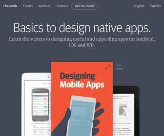 Appdesignbook.com(Basics to design native apps) Screenshot