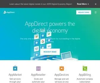 Appdirect.com(Digital economy) Screenshot