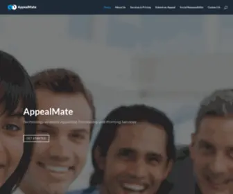 Appealmate.com(Home) Screenshot