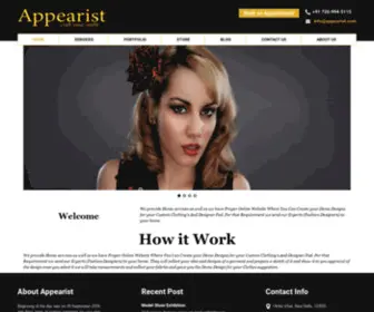 Appearist.com(Appearist) Screenshot