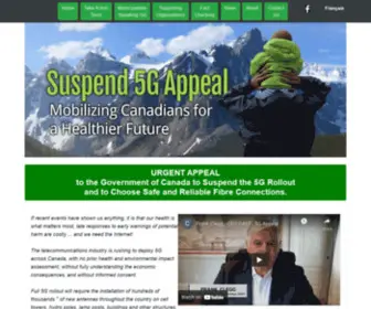Appel5Gappeal.ca(Appel 5G Appeal) Screenshot