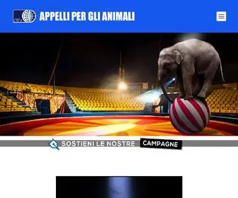 Appelliperglianimali.it(Appelli per gli animali) Screenshot