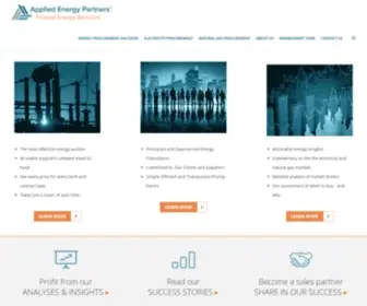 Appenergy.com(Applied Energy Partners) Screenshot
