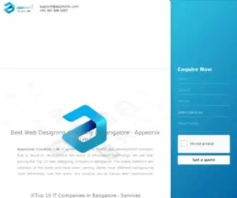 Appeonix.com(Website Development) Screenshot