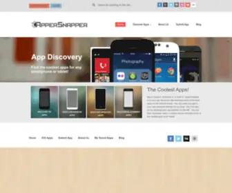 Appersnapper.com(Android & iPhone App Discovery) Screenshot