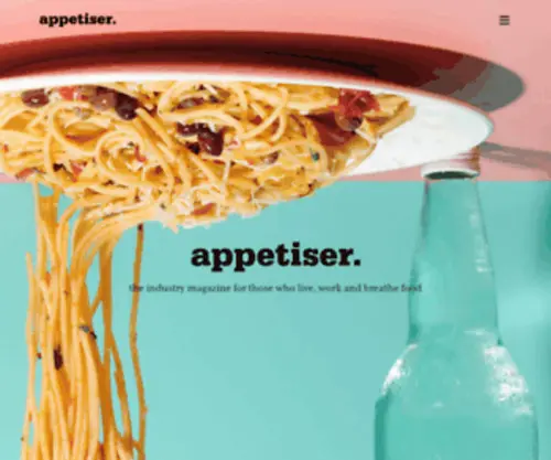 Appetisermagazine.com.au(Bidfood Australia) Screenshot