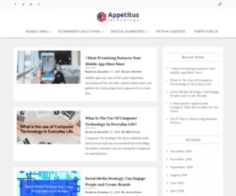 Appetitustechnology.com(Resume Writing Help San Diego) Screenshot