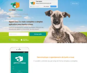 Appettosa.com.br(Aplicativo para Banho e Tosa) Screenshot