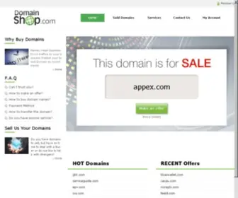 Appex.com(Website hosting) Screenshot
