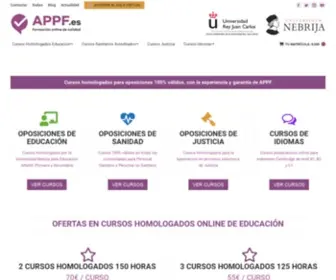 APPF.edu.es(APPF) Screenshot