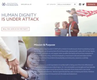 APPFDC.org(American Principles Project) Screenshot