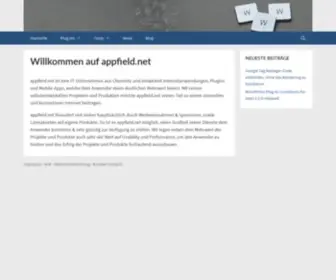 Appfield.net(& Webapps aus Chemnitz) Screenshot