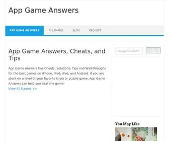 Appgameanswers.com(App Game Answers) Screenshot