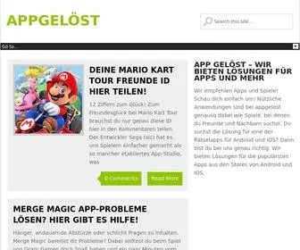 Appgeloest.de(Appgel) Screenshot