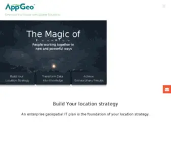 Appgeo.com(GIS Consulting Services) Screenshot