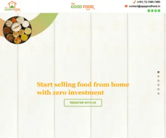 Appgoodfood.in(App Good Food) Screenshot