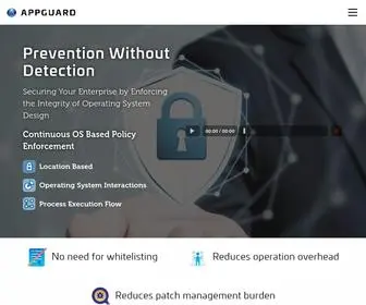 Appguard.us(Zero Trust Endpoint Cybersecurity Breach Prevention) Screenshot