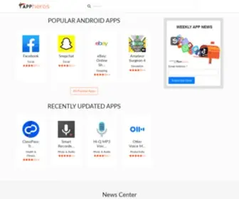 Appheros.com(Android & iOS Apps) Screenshot