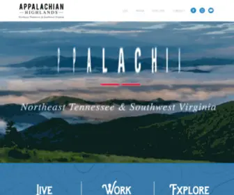 Apphighlands.com(Appalachian Highlands. See how the Appalachian Highlands region) Screenshot