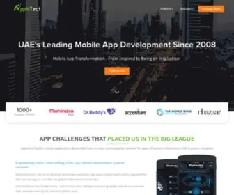 Apphitect.ae(Top Mobile Application Development Company in Dubai) Screenshot