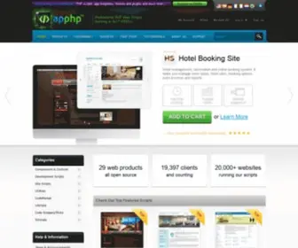 APPHP.net(Advanced Power of PHP) Screenshot