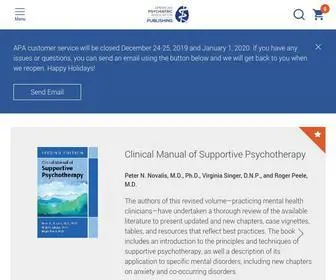 Appi.org(American Psychiatric Association Publishing) Screenshot