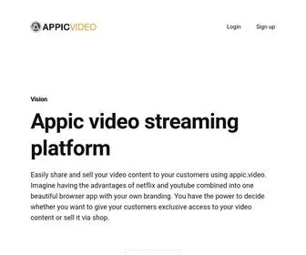 Appic.video(Your own Netflix) Screenshot