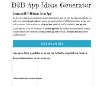 Appideasgenerator.com(Generate 867) Screenshot