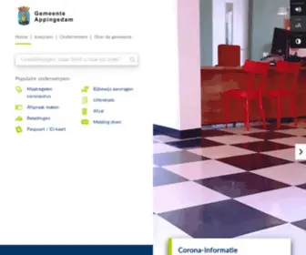 Appingedam.nl(Gemeente Eemsdelta) Screenshot