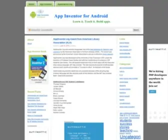 Appinventorblog.com(App Inventor Blog) Screenshot