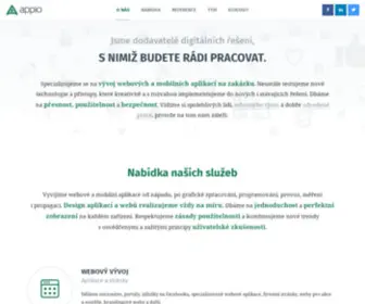 Appio.cz(Webové a mobilní aplikace) Screenshot