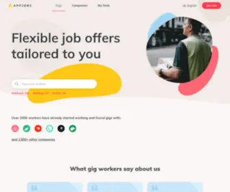 Appjobs.com(Student app based jobs) Screenshot